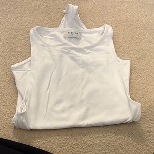 Babaton White high neck bodysuit